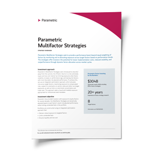 Multifactor Strategy Mockup image