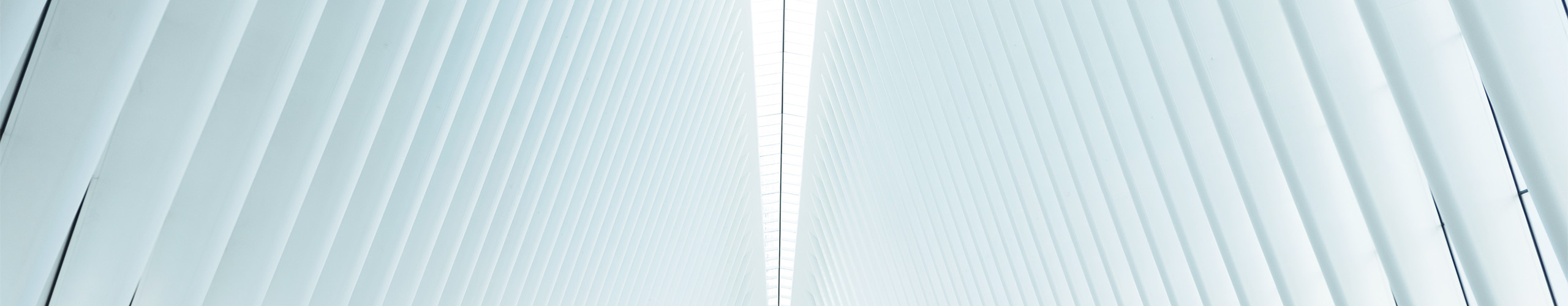 White walls caving into a bridge form